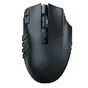 Razer - Naga V2 HyperSpeed MMO Optical Gaming Mouse with 19 Programmable Buttons - Wireless - Black